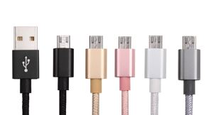 编织合金适用于苹果安卓智能手机数据线2A编织重金属Type-C数据线