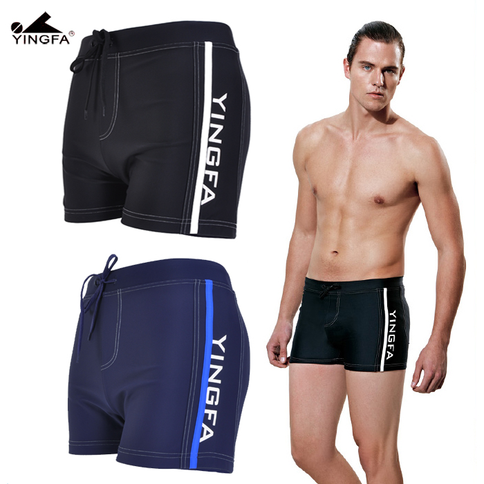 英发正品 男士休闲健身民用平角游泳泡温泉游泳裤Y3569