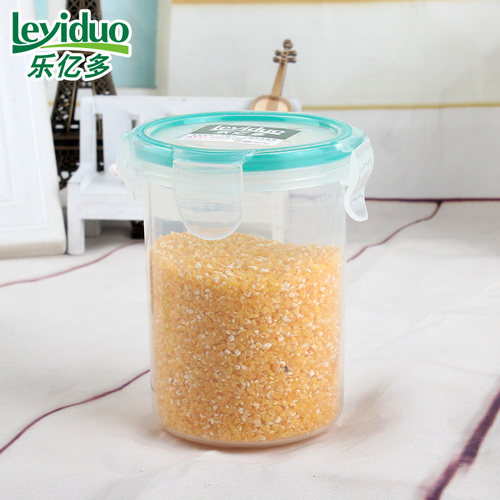 乐亿多圆形冰箱保鲜盒小容量水杯