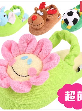 防滑儿童棉拖鞋特价处理