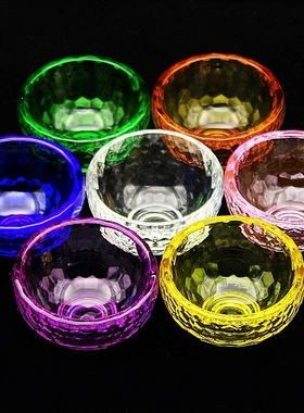 八供碗供杯佛具水晶碗佛堂供具