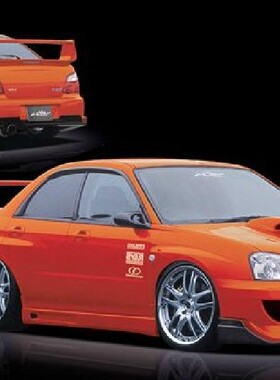 树脂8代斯巴鲁翼豹WRX\STI改装Koyama款大包围\后杠\侧裙