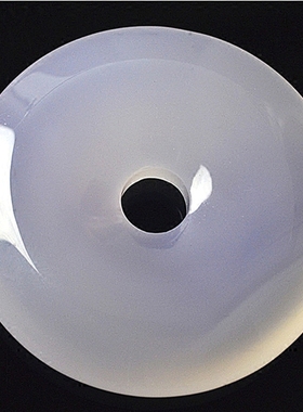 冰种平安扣男女款情侣玛瑙玉髓