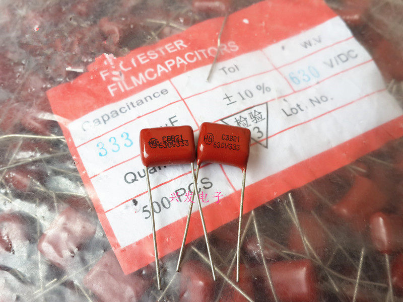 CBB薄膜电容 630V333J 333j630v  0.033UF 33NF