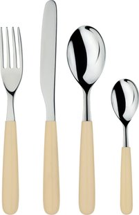 All Cutlery白象牙不锈钢刀叉套装 Time 100%英国原装 进口Alessi