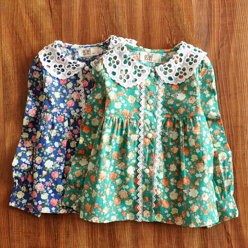 Chemise fille à manche longue - Ref 2084679 Image 1