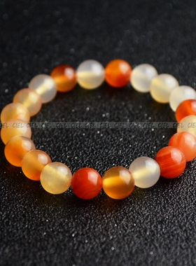 ciel原创福禄寿玛瑙天然水晶手链