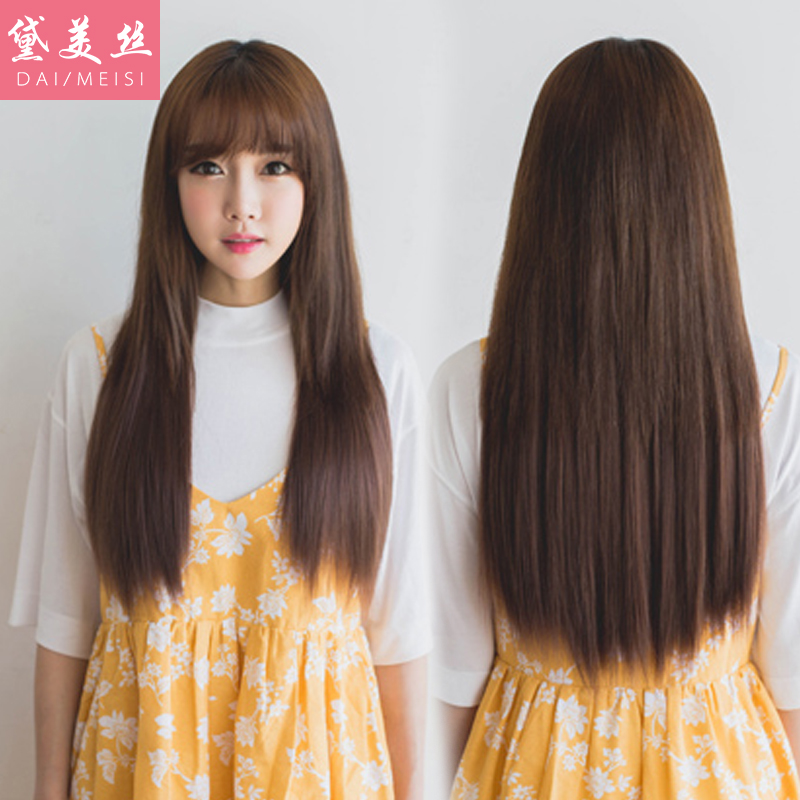 Perruque Long cheveux raides - Ref 2608514 Image 1