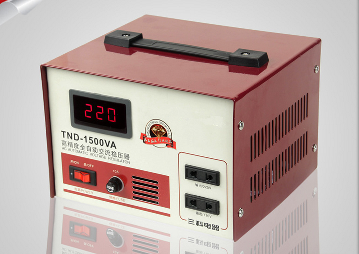三科冰箱电视家电家用全自动数显精密稳压器1500W/TND/SVC-1500VA