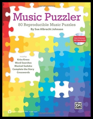 【预售】Music Puzzler: 80 Reproducible Music P