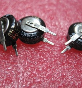 法拉电容5.5v0.22F 可代替EECSOHD224V 10*5*5 超级电容 V型