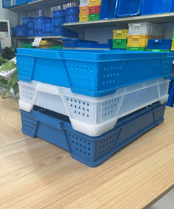 塑料食品箱面包箱甜品零食托盘储物箱面条箱蛋糕周转盒桃筐箱子