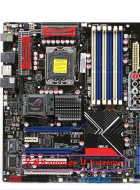 华硕Rampage II Extreme X58玩家国度主板 ROG 1366针 5650 5690