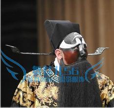 特价戏剧戏曲服饰舞台用品行头盔头包公素相刁曹操改良镶边相刁