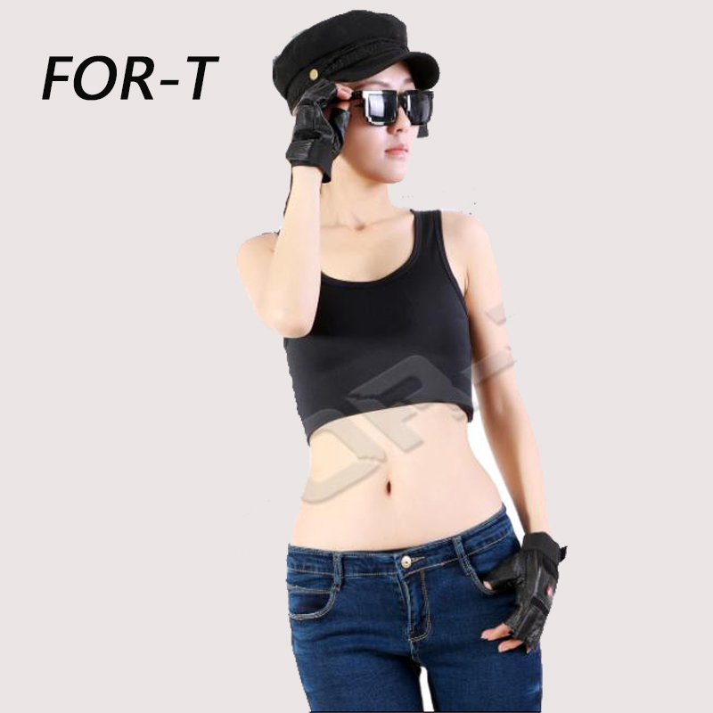 束胸衣台湾竹炭短款魔术贴无绷带束胸tt 平胸内衣运动背心