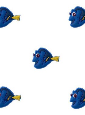 多莉 蓝色 鱼 海底总动员  jibbitz 鞋花 鞋扣