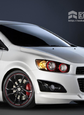 雪佛兰爱唯欧车门贴 TRAX创酷车贴 赛欧全车拉花贴纸 斯帕可改装