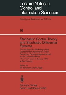 【预订】Stochastic Control Theory and Stocha...