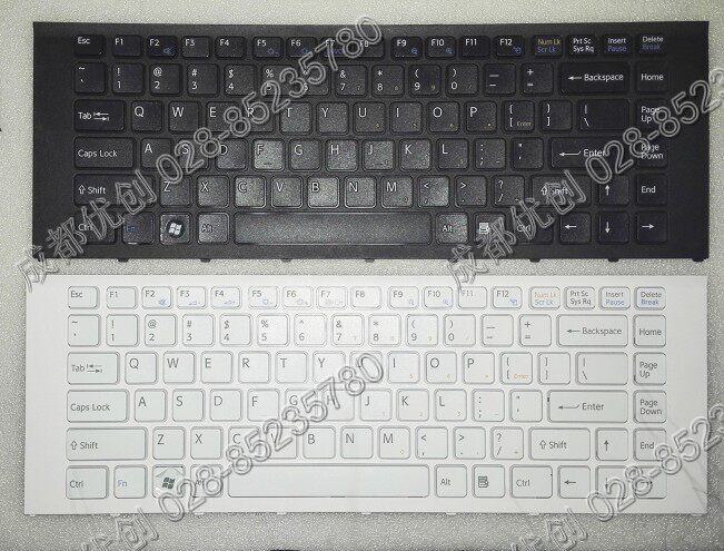 适用于:索尼SONY PCG-61211T PCG-61211W PCG-61212T键盘带框