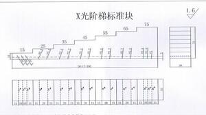 。X光阶梯标准块 50*7*350mm 射线试块 X光试块 标准试块 碳钢