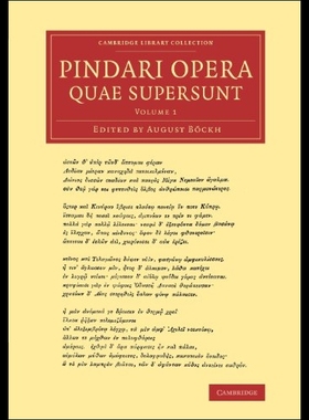 【预售】Pindari Opera Quae Supersunt