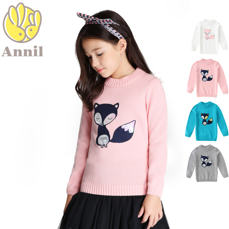 Pull fille ANNIL à manche longue - Ref 2105238 Image 1