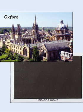定制 英国牛津大学旅游纪念品冰箱贴磁贴 客供图20815