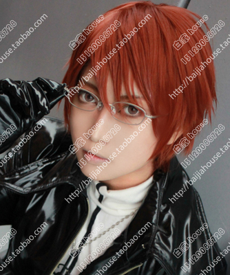 COS假发 橘红色 神幻拍档 GHOST 泰德克莱恩 死神  蓝染