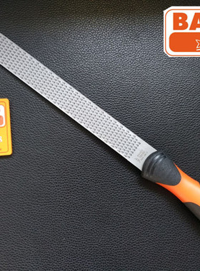 BAHCO百固中齿半圆木工板锉粗齿锉刀6-343-08 10-2-2硬木打磨进口