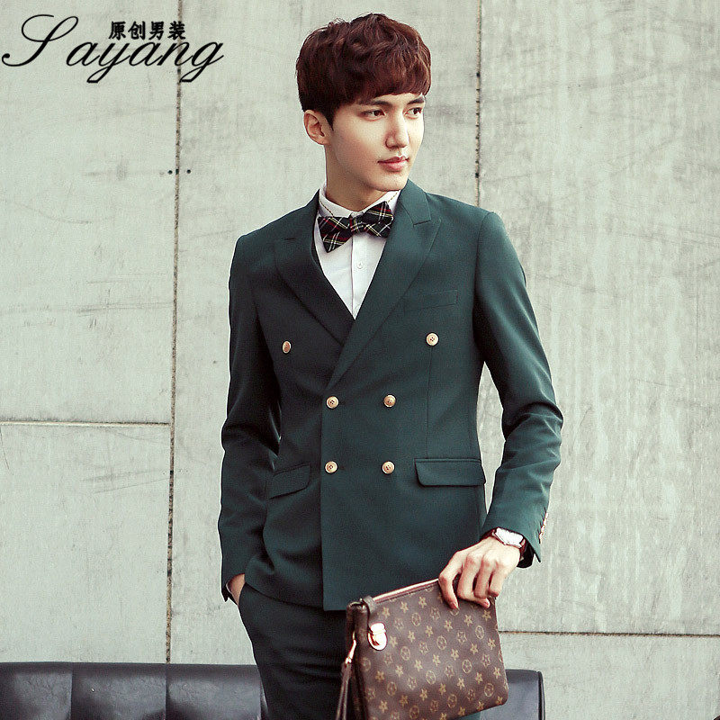 Costume homme en coton pour automne - Ref 1553794 Image 1