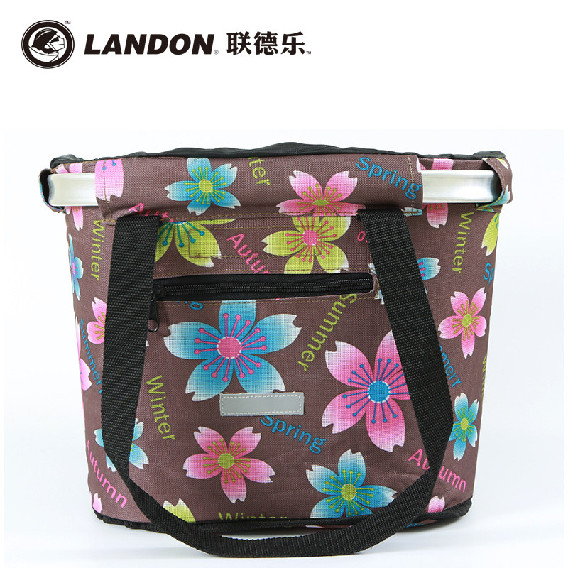 Panier pour vélo LANDON en toile - Ref 2266738 Image 1