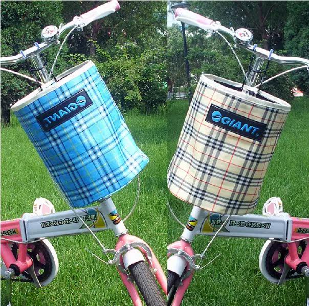 Panier pour vélo en toile - Ref 2257597 Image 1