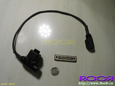 ≡ЖЖЖ≡ 美国  新款 U94 PTT 对讲机配件【圆形按键】