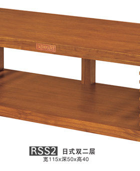 爵士RSS2日式双二层音响机柜胡桃木功放机架电视胆机HIFI器材架