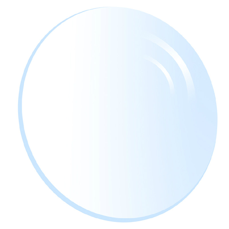 67非球面轻薄 防辐射绿膜 近视眼镜片2片价 配树脂镜