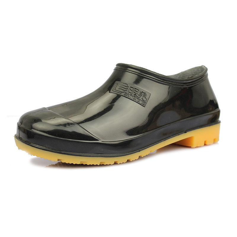 Chaussures - bottes caoutchouc homme pour printemps - semelle tendon - Ref 960667 Image 1
