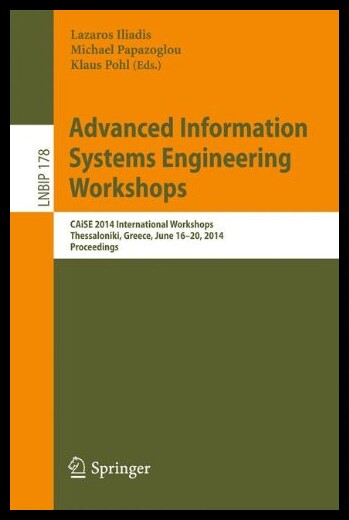 【预售】Advanced Information Systems Engineeri