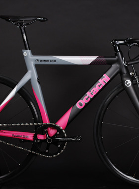 @BIKE FIXED GEAR OCTACHI AT-03单速场地死飞竞速男女款自行车
