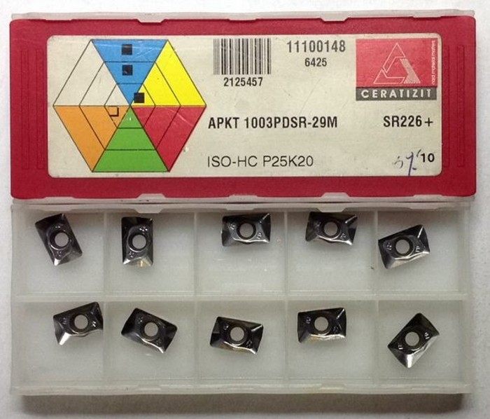 千木刀粒 APKT100308FR-27P H216T 数控刀具 原装正品 假一赔十