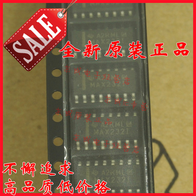 MAX232IDR MAX232I MAX232 贴片 SOP16 收发器IC TI全新原装