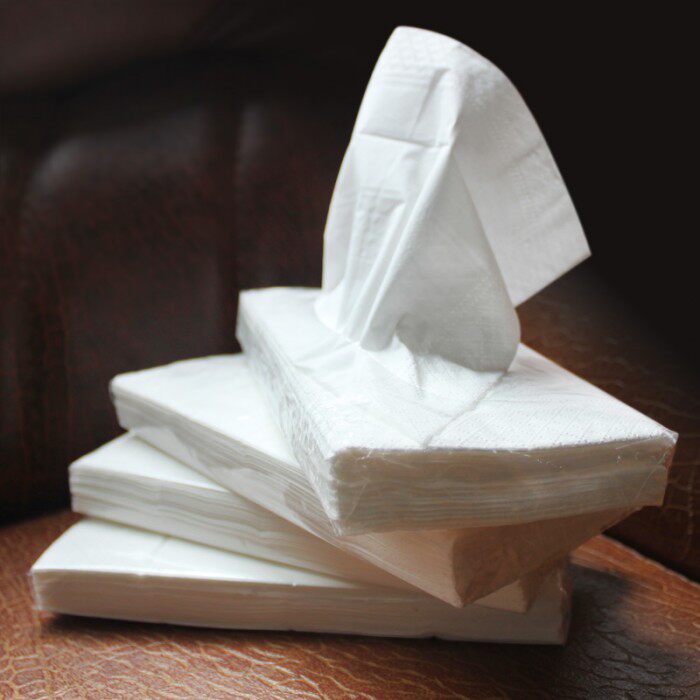 汽车遮阳板纸巾包套 车用纸巾盒挂式纸巾包 车载抽纸面巾纸补充装