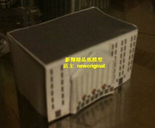 【新翔模型】美国华尔街纽约证券交易所纽交所古典造型建筑模型
