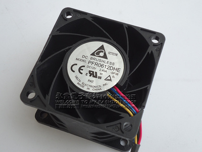 台达 PFR0612DHE 12V 2.40A 6038 6CM 高转速汽车增压暴力风扇