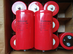 全新原箱 意大利Itelcond 350V6800UF 大电流底带螺丝铝电解电容