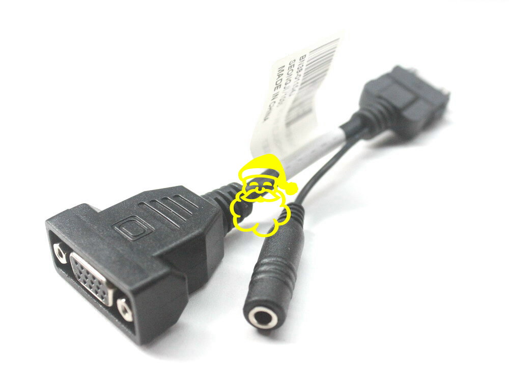 原装三星LED电视专用转换线VGA+3.5音频适配器BN39-01154J