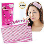 爆款 流海贴留海贴2枚入洗脸专用 美发浏海固定无痕魔法发帖刘海贴