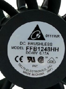 台达12025 48V FFB1248EH FFB1248HH FFB1248SH FFB1248VH 风扇
