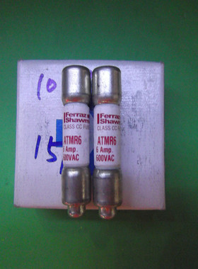ATMR 6 Ferraz法国罗兰10X38陶瓷熔断器/保险丝 6A 600V 全新正品