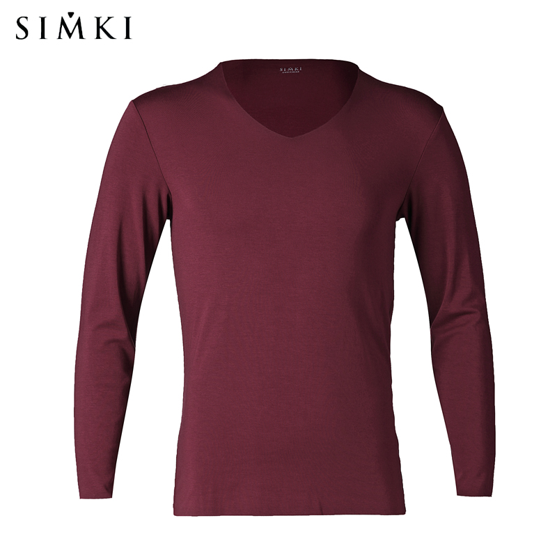 SIMKI/Éð°²ÆïÄÐÊ¿±£Å¯ÄÚÒÂÌ××°ËæÐIJÃһƬʽVÁìĪ´ú¶ûÃÞÇïÒÂÇï¿ã