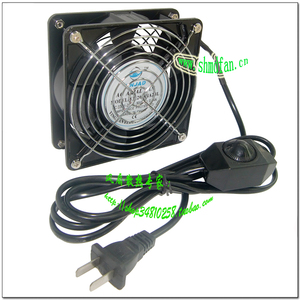 12038 220v双滚珠 xbox360/机箱机柜 12cm厘米可调速修罗散热风扇